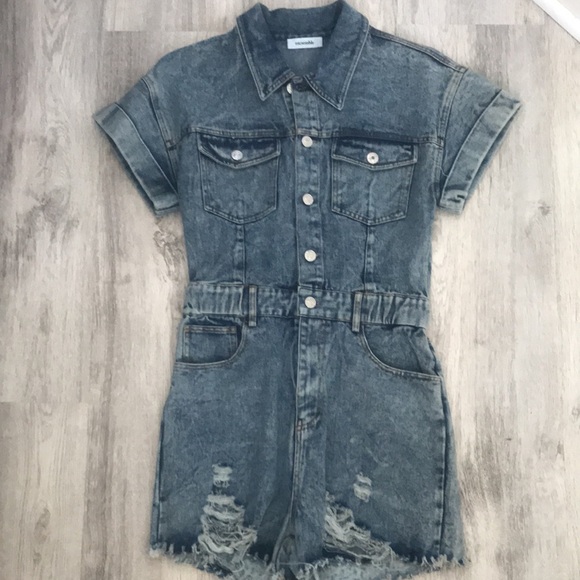 Jean Romper Brand New - Picture 4 of 7